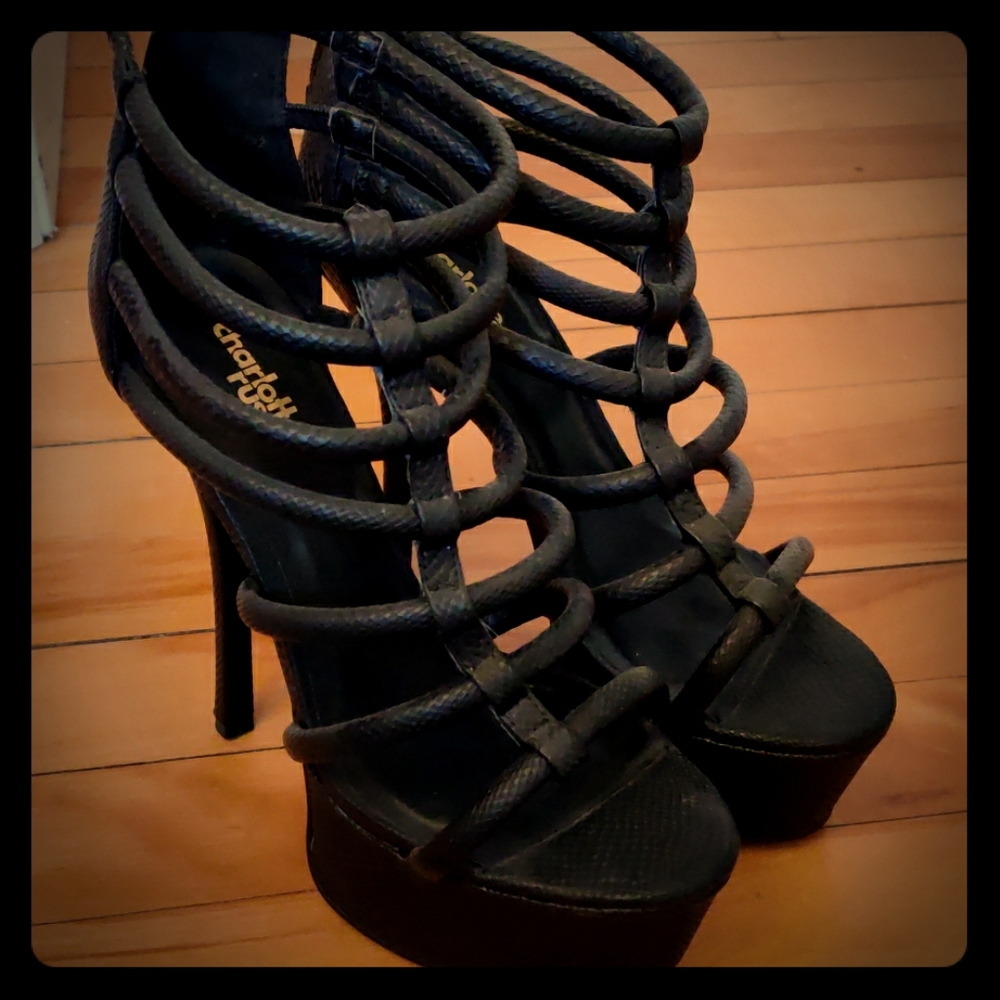 CHARLOTTE RUSSE platform heels